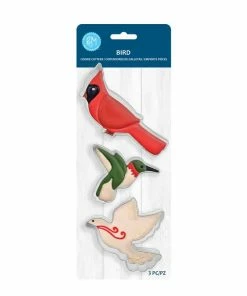R&M International Bird 3pc Cookie Cutter Set Cutters