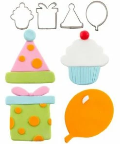 Cutters Birthday Mini Cookie Cutter Set By Sweet Elite