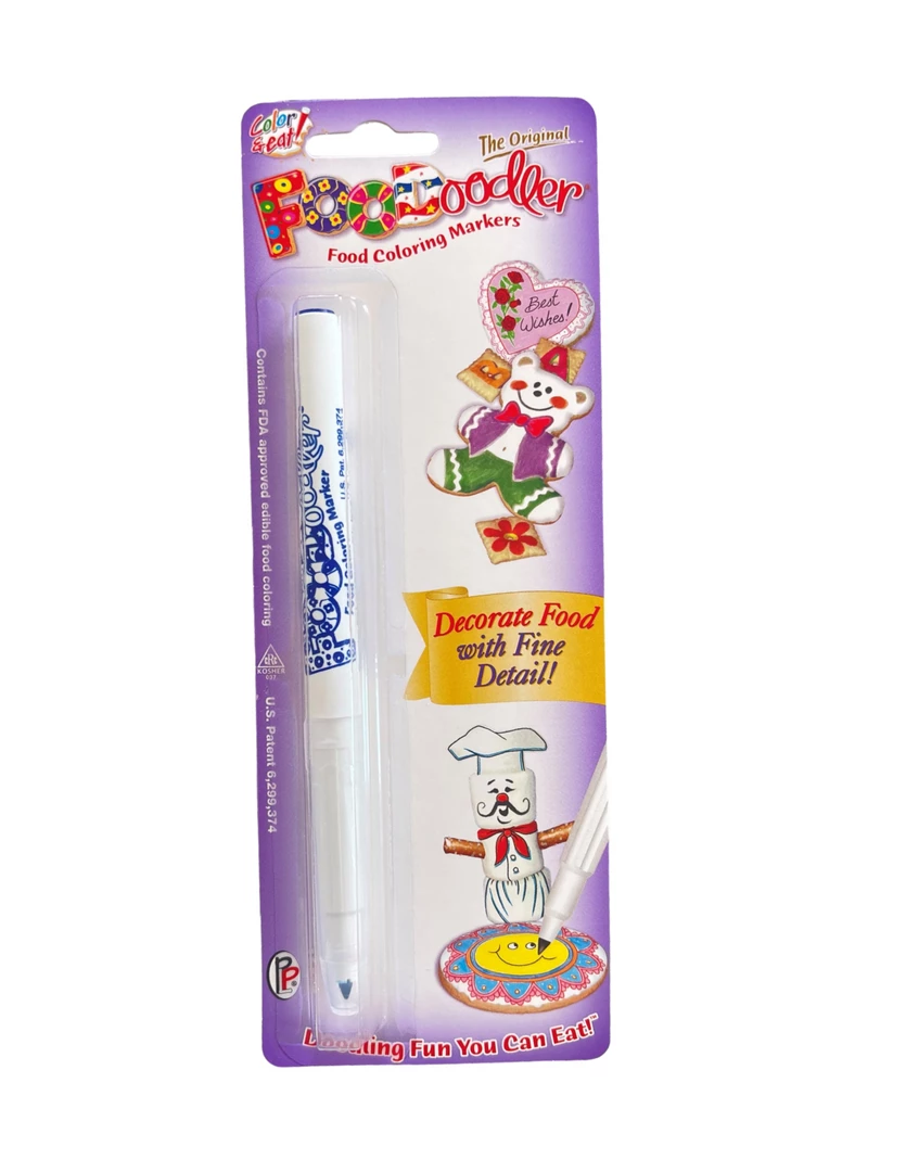 FooDoodler Blue Fine Line Marker 3 FooDoodler Blue Fine Line Marker