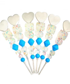 Cara&Co Confetti Cookie Party SKY BLUE Cookie Scribe Supplies