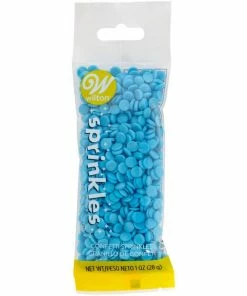 Wilton Blue Confetti SMALL Sprinkle Pouch Supplies