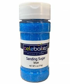 Ck Products Supplies Blue Sanding Sugar SMALL Sprinkle Jar