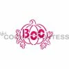 Cookie Countess Stencils Pumpkin Boo PYO Stencil