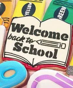 Cookie Countess Welcome Back To School Stencil By The Flour Box Stencils 7 Cookie Countess Welcome Back To School Stencil By The Flour Box Stencils