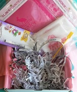 The Flour Box Happy Easter Cookie Decorating Kit Cutters