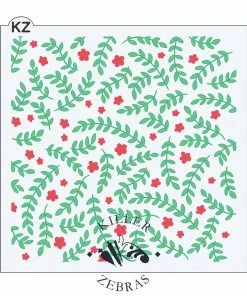 Killer Zebras Briar Rose 2pc KZ Stencil Stencils