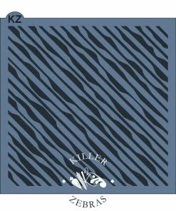 Killer Zebras Brindle KZ Stencil