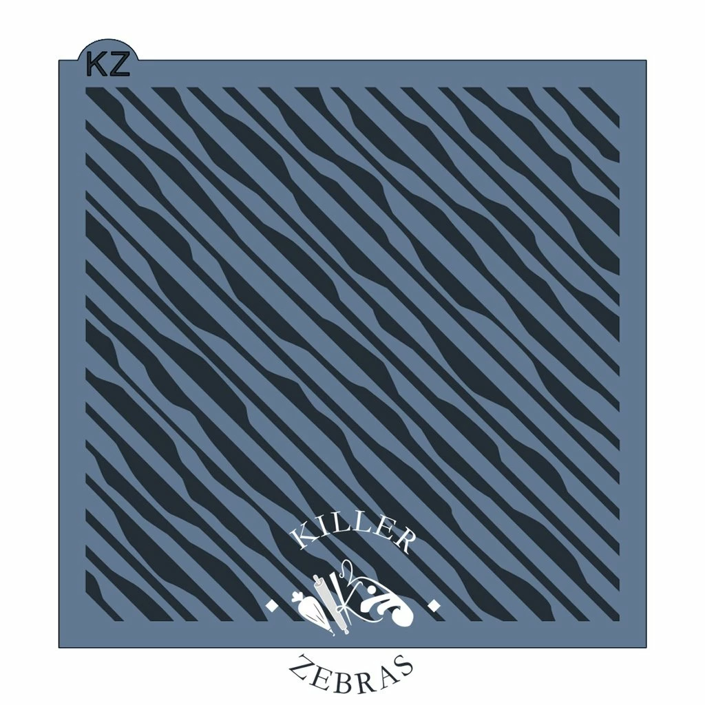 Killer Zebras Brindle KZ Stencil 3 Killer Zebras Brindle KZ Stencil