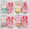 Flour Box Bakery Cutters Bunny Food Cookie Cutter Set