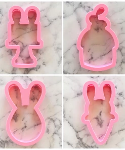 Flour Box Bakery Cutters Bunny Food Cookie Cutter Set