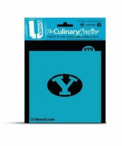 Cookie Countess Brigham Young University BYU Y College Stencil Stencils