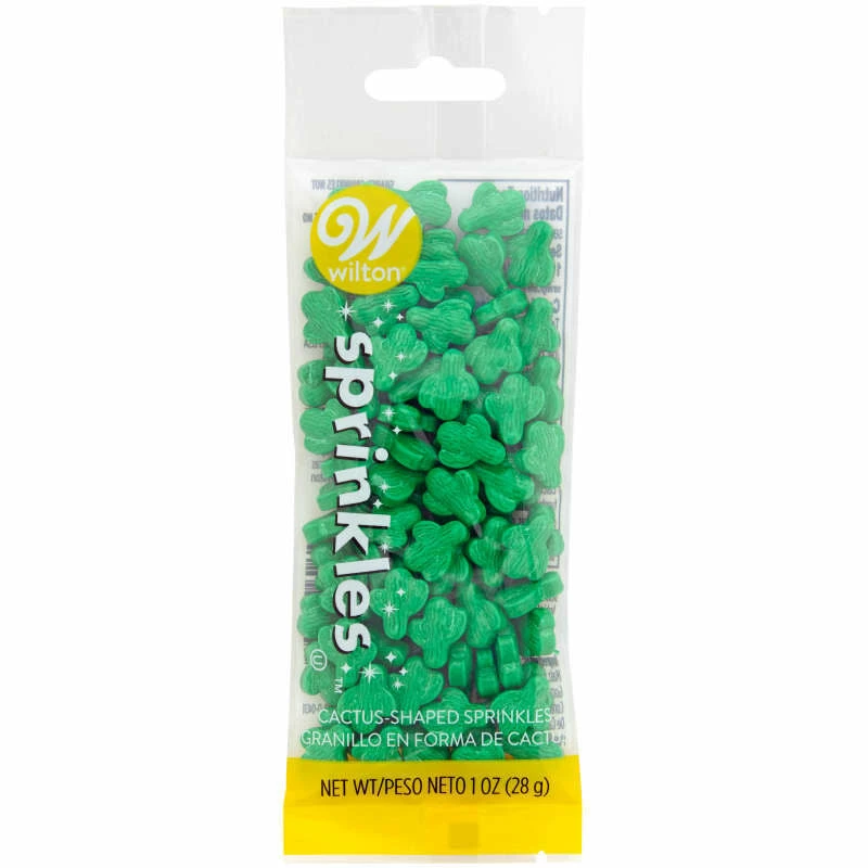 Wilton Green Cactus SMALL Sprinkle Pouch 3 Wilton Green Cactus SMALL Sprinkle Pouch