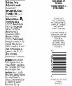 Wilton Green Cactus SMALL Sprinkle Pouch 7 Wilton Green Cactus SMALL Sprinkle Pouch