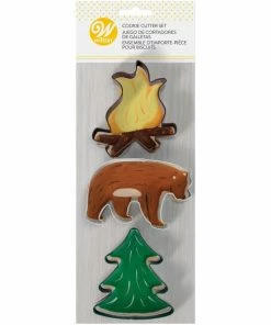 Wilton Camping Adventurers 3 Pc. Cookie Cutter Set