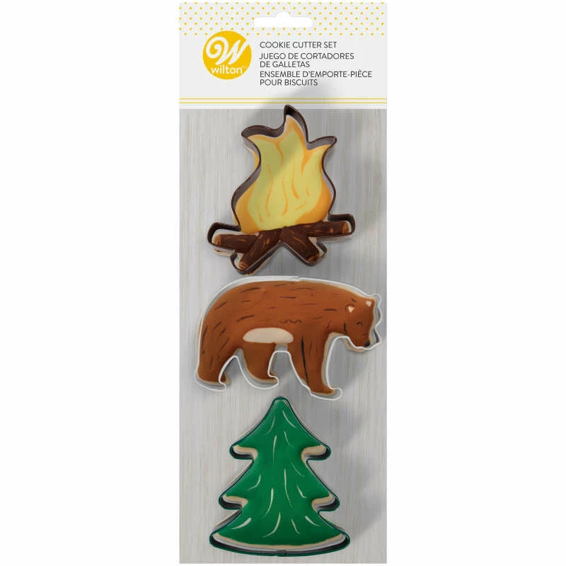 Wilton Camping Adventurers 3 Pc. Cookie Cutter Set 3 Wilton Camping Adventurers 3 Pc. Cookie Cutter Set