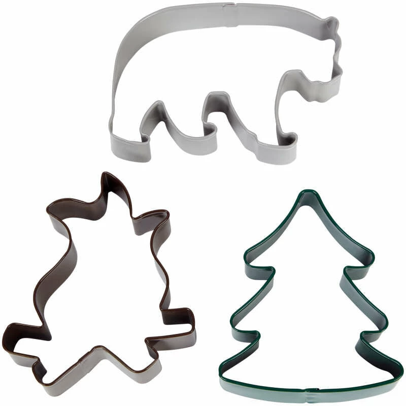 Wilton Camping Adventurers 3 Pc. Cookie Cutter Set 4 Wilton Camping Adventurers 3 Pc. Cookie Cutter Set