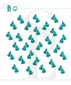 Stencil Expression Candy Corn Background SE Stencil Stencils