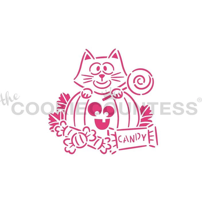 Cookie Countess Candy Cat PYO/by Zee Will Draw Stencils 3 Cookie Countess Candy Cat PYO/by Zee Will Draw Stencils