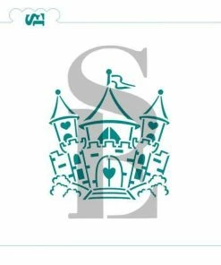 Stencil Expressions Fairy Tale Castle PYO SE Stencil