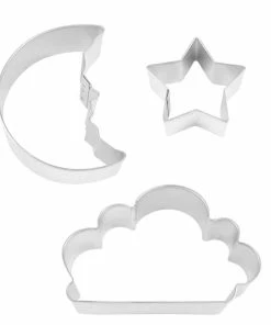 R&M International Cutters Celestial 3pc Cookie Cutter Set