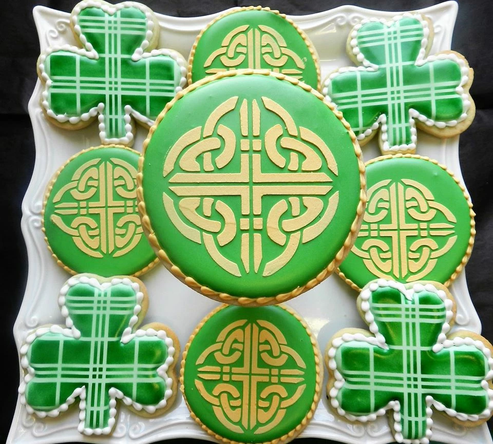 Cookie Countess Celtic Knot 2 Stencil Stencils 4 Cookie Countess Celtic Knot 2 Stencil Stencils