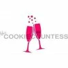 Cookie Countess Stencils Champagne Glasses Stencil