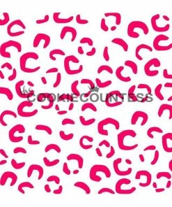 Cookie Countess Stencils Cheetah Stencil