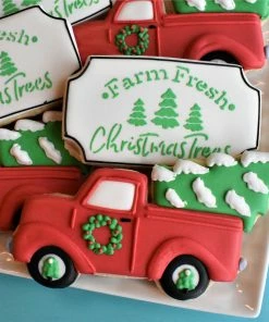 Cookie Countess Stencils Farm Fresh Christmas Trees Stencil