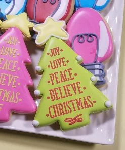 Flour Box Bakery Cutters Tree Cookie Decorating Kit