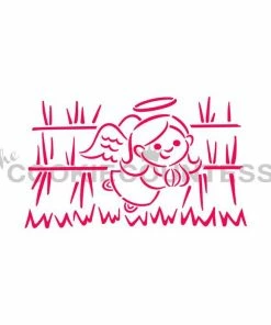 Cookie Countess Christmas Manger 4pc PYO Stencil Set Stencils 15 Cookie Countess Christmas Manger 4pc PYO Stencil Set Stencils