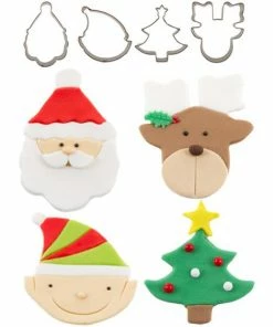Christmas Mini Cookie Cutter Set By Sweet Elite