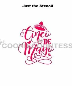 Cookie Countess Cinco De Mayo Stencil
