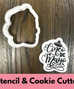 Cookie Countess Cinco De Mayo Stencil And Cutter Set