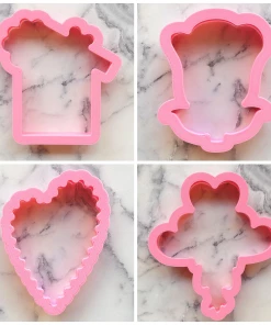 Flour Box Bakery Valentine Classic Cookie Cutter Set