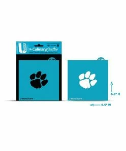 Cookie Countess Clemson Paw College Stencil