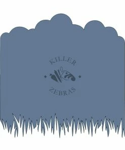 Killer Zebras Cloud And Grass KZ Stencil
