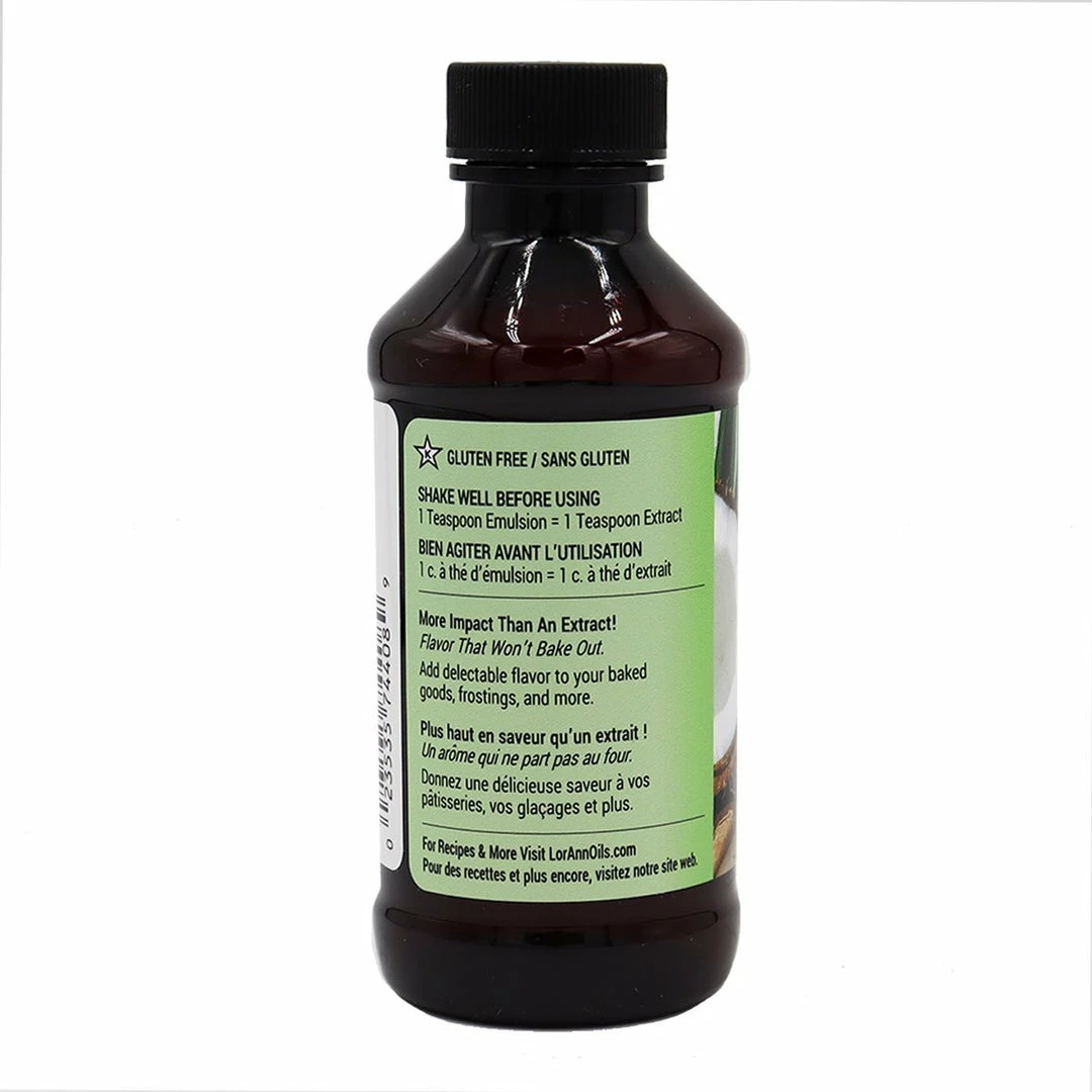 Coconut Lorann Baking Emulsion 4 Oz. Supplies 4 Coconut Lorann Baking Emulsion 4 Oz. Supplies