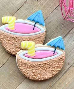 Flour Box Bakery Cutters Pool Party Cookie Decorating Kit