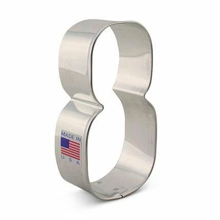 Ann Clark Number 8 Cookie Cutter 3 Ann Clark Number 8 Cookie Cutter