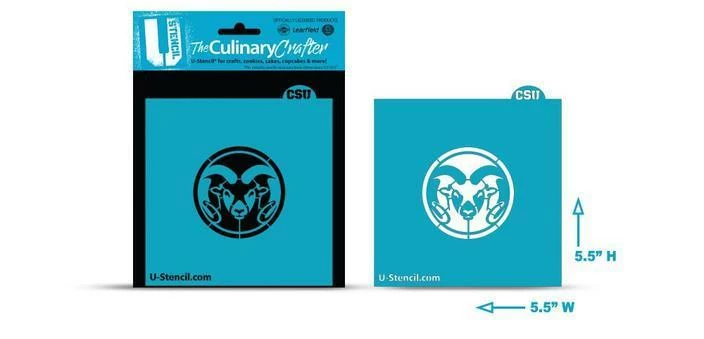 Cookie Countess Colorado State Ram College Stencil Stencils 3 Cookie Countess Colorado State Ram College Stencil Stencils