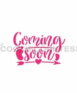 Cookie Countess Stencils Coming Soon Stencil