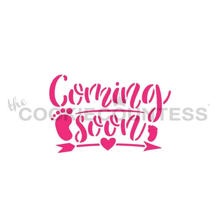 Cookie Countess Stencils Coming Soon Stencil 3 Cookie Countess Stencils Coming Soon Stencil