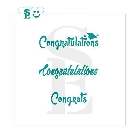 Stencil Expression Congratulations 3-in-1 SE Stencil Stencils 3 Stencil Expression Congratulations 3-in-1 SE Stencil Stencils