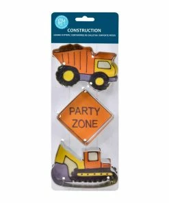 R&M International Construction 3pc Cookie Cutter Set