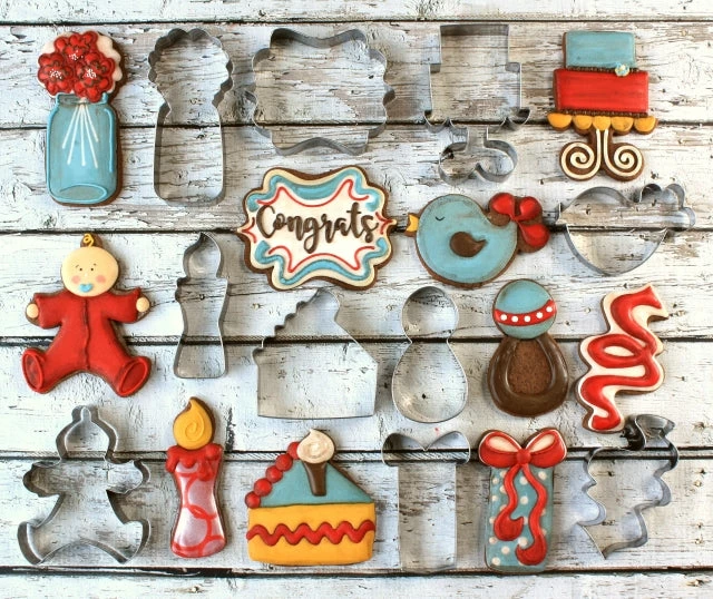 Cutters The LilaLoa Cookie Companion Cookie Cutter Set 4 Cutters The LilaLoa Cookie Companion Cookie Cutter Set