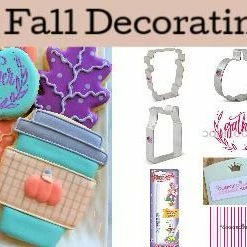 Flour Box Bakery Cutters Cozy Fall Cookie Decorating Kit