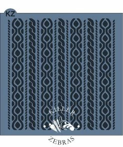 Killer Zebras Stencils Cozy Sweater KZ Stencil