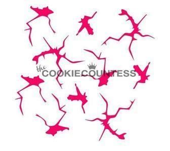 Cookie Countess Cracks Stencil Stencils 4 Cookie Countess Cracks Stencil Stencils