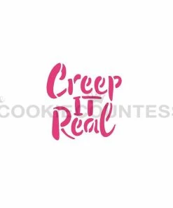 Cookie Countess Stencils Creep It Real Stencil