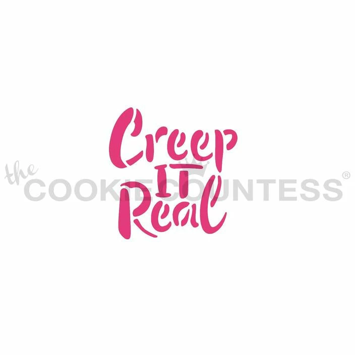 Cookie Countess Stencils Creep It Real Stencil 3 Cookie Countess Stencils Creep It Real Stencil